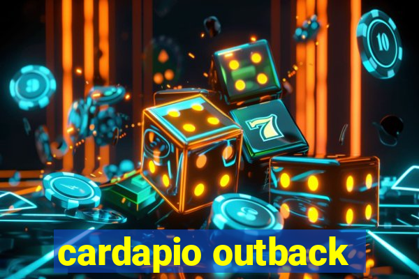 cardapio outback